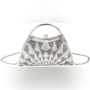 Elegant Silver Clutch